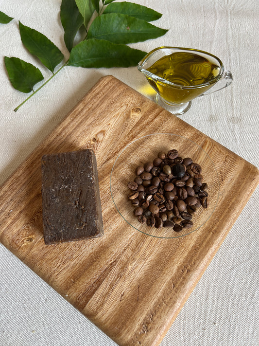 Coffee / oilve oil Soap bar